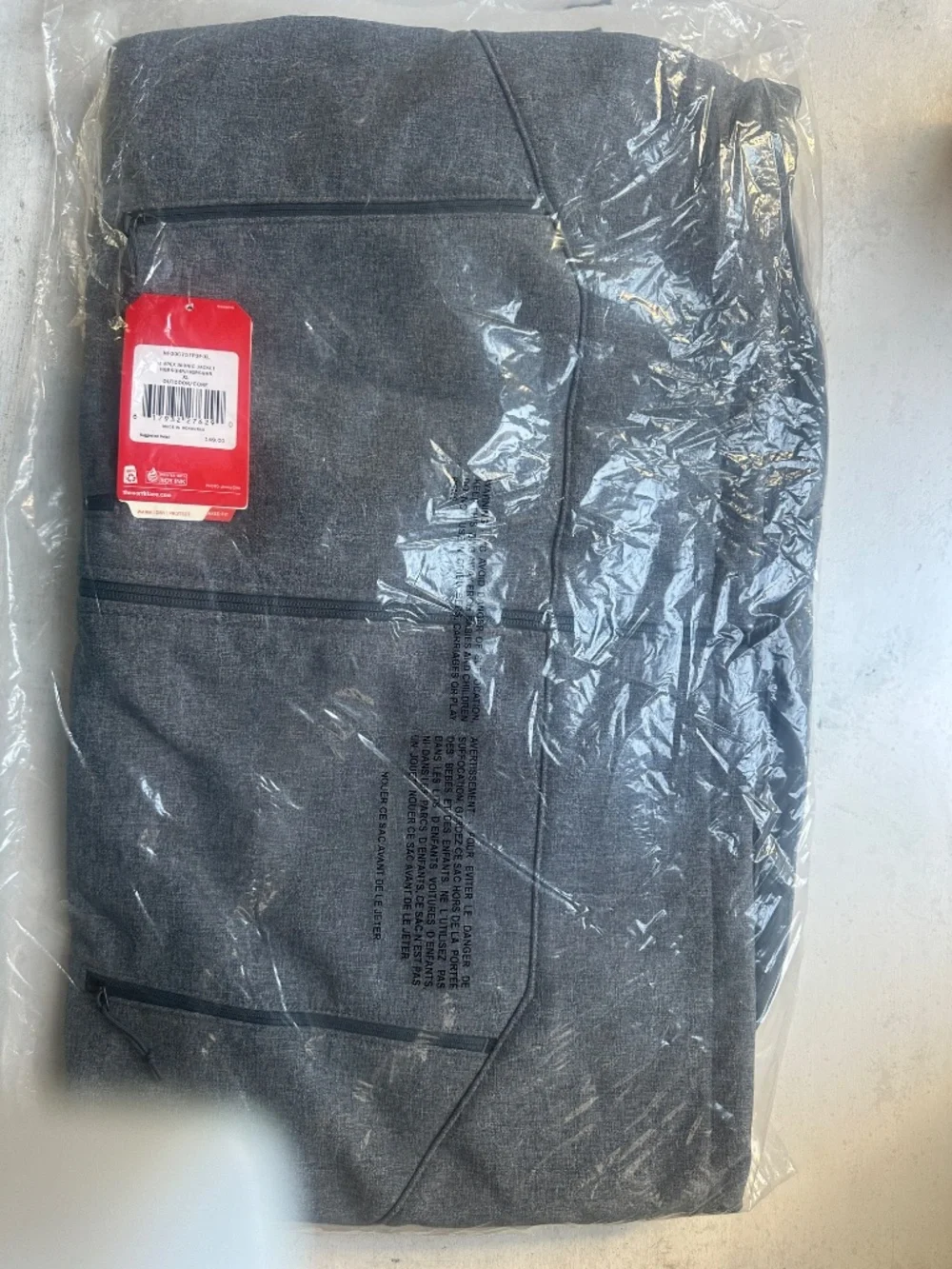 THE NORTH FACE - Men's Apex bionic jacket in Heather Gray: Size XL